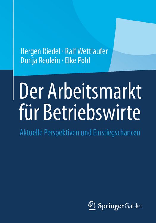 Produktbild: Der Arbeitsmarkt f&uuml;r Betriebswirte