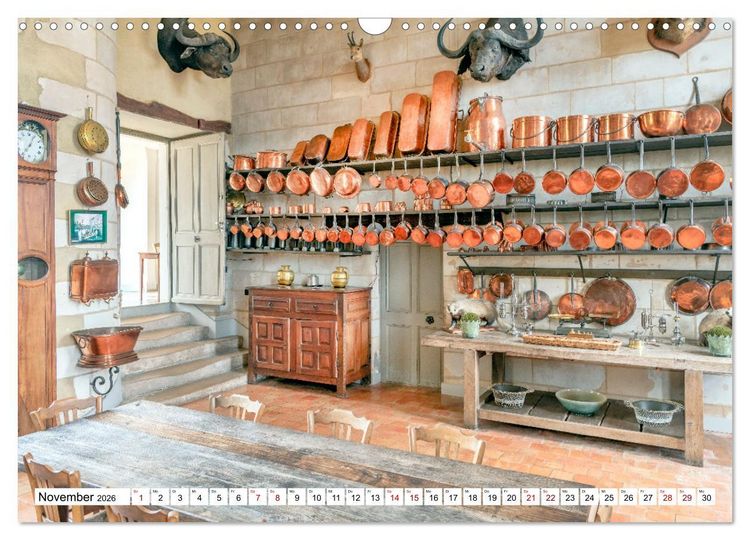 Produktbild: F&uuml;rstliche K&uuml;chen und Tafeln (Wandkalender 2026 DIN A3 quer), CALVENDO Monatskalender