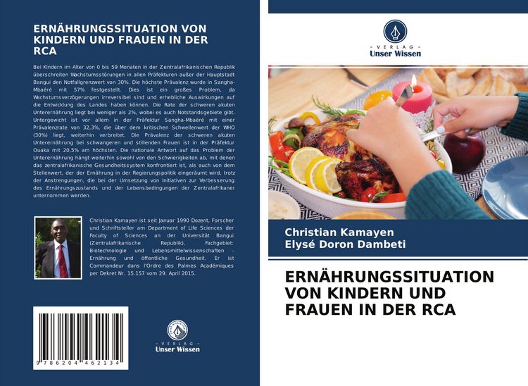 Produktbild: ERN&Auml;HRUNGSSITUATION VON KINDERN UND FRAUEN IN DER RCA