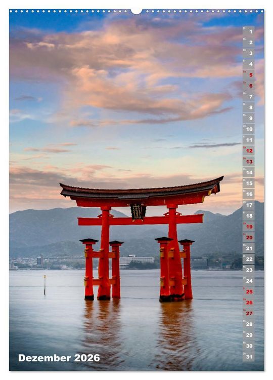 Produktbild: DER ZAUBER JAPANS Faszinierende Impressionen (hochwertiger Premium Wandkalender 2026 DIN A2 hoch), Kunstdruck in Hochglanz