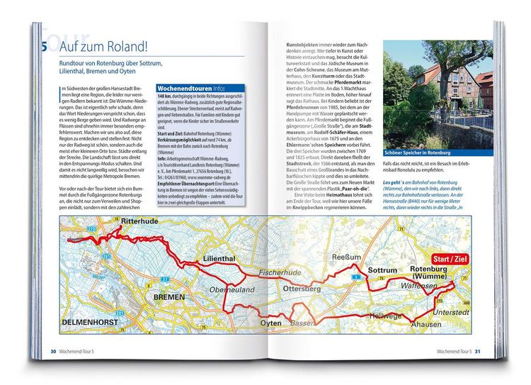 Produktbild: BVA Die 44 sch&ouml;nsten Wochenend-Radtouren in Deutschland
