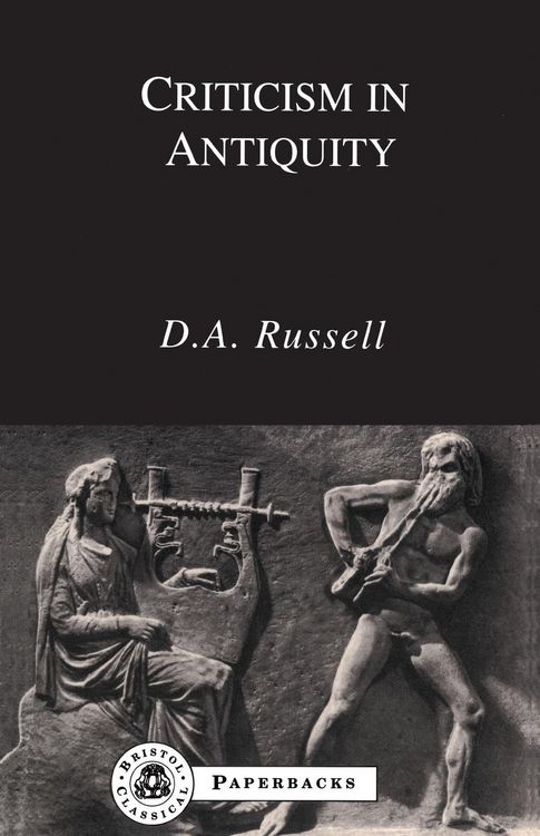 Produktbild: Criticism in Antiquity