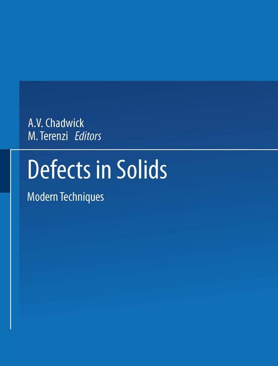 Produktbild: Defects in Solids