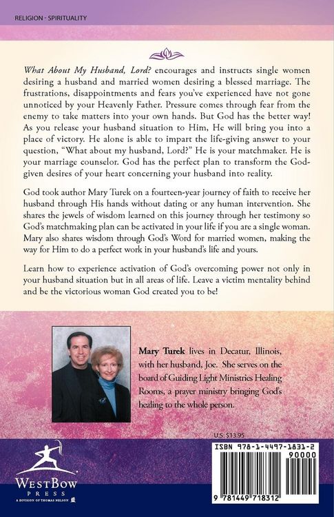 Produktbild: What about My Husband, Lord?