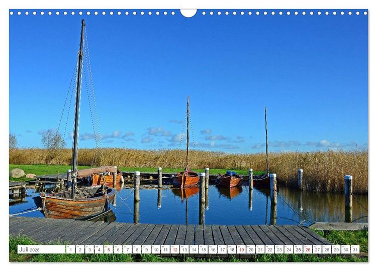Produktbild: Faszination Fischland-Dar&szlig;-Zingst (Wandkalender 2026 DIN A3 quer), CALVENDO Monatskalender