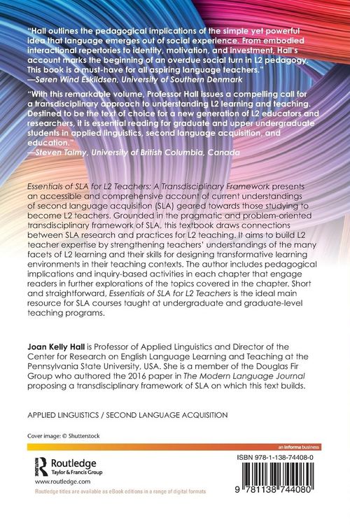 Produktbild: Essentials of SLA for L2 Teachers