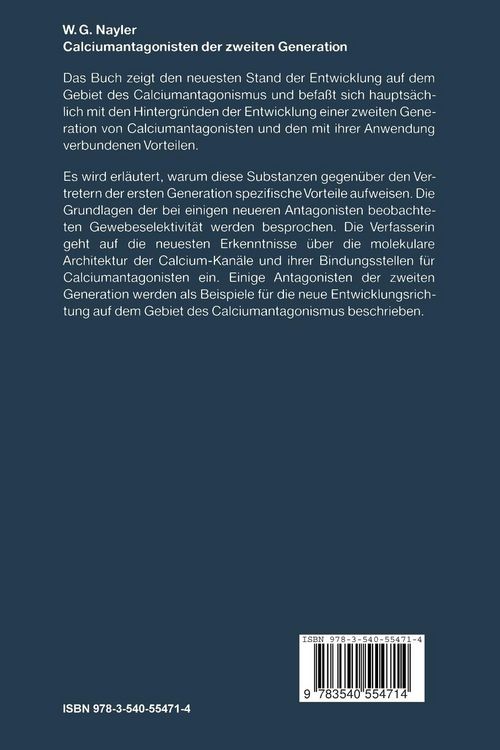 Produktbild: Calciumantagonisten der zweiten Generation