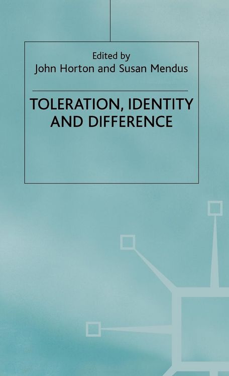 Produktbild: Toleration, Identity and Difference