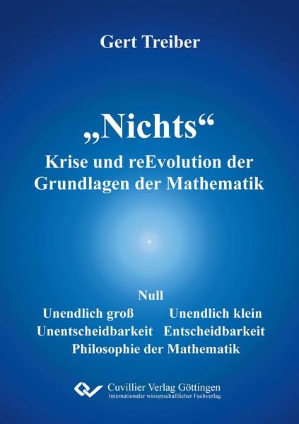 Produktbild: "Nichts" Krise und reEvolution der Grundlagen der Mathematik
