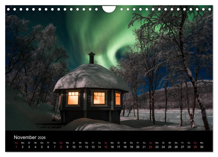 Produktbild: Wundersch&ouml;nes Finnland (Wandkalender 2026 DIN A4 quer), CALVENDO Monatskalender