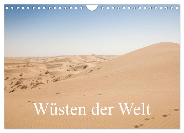 Produktbild: W&uuml;sten der Welt (Wandkalender 2026 DIN A4 quer), CALVENDO Monatskalender