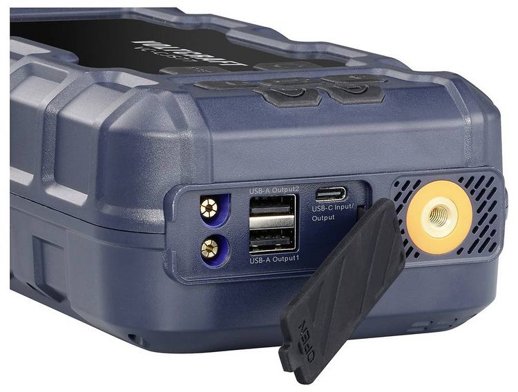 Produktbild: VOLTCRAFT Schnellstartsystem VC-CJS77 VC-16533725 Starthilfestrom (12 V)=600A USB-Steckdose 2x, Lade- und Aufbewahrungsstation