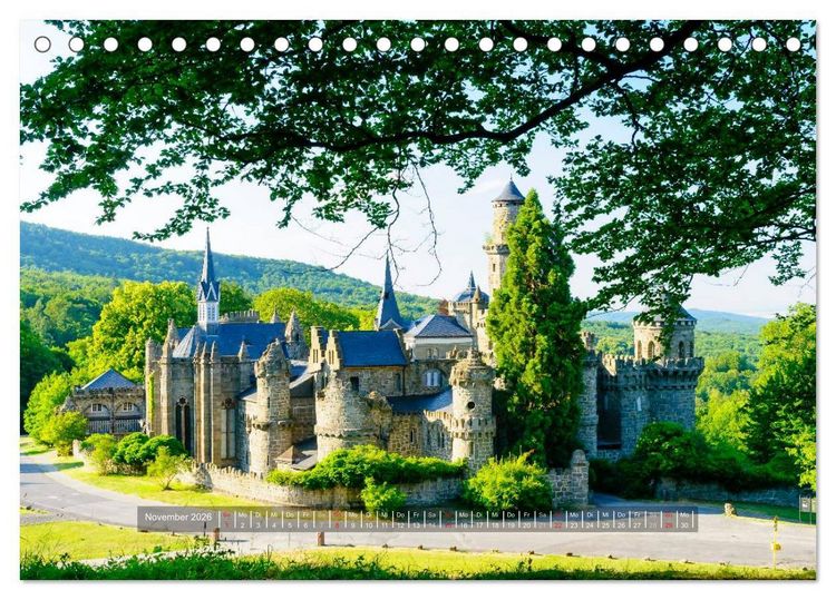 Produktbild: Der Bergpark Kassel-Wilhelmsh&ouml;he (Tischkalender 2026 DIN A5 quer), CALVENDO Monatskalender