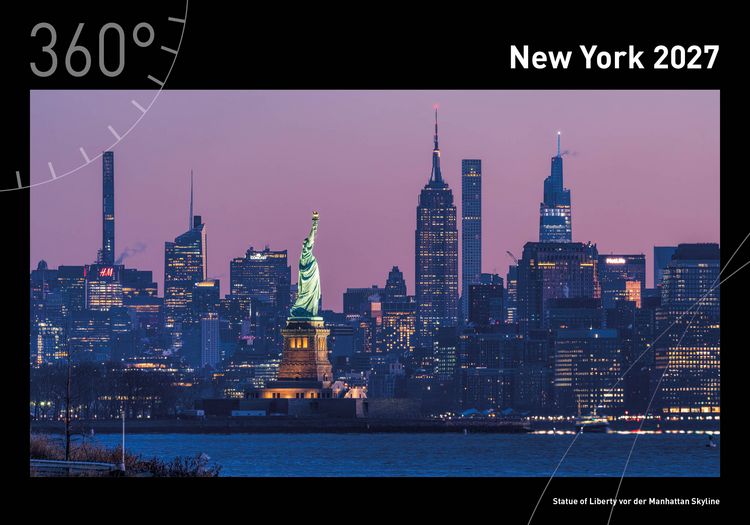 Produktbild: New York Premiumkalender 2027