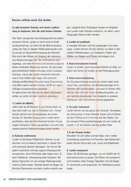 Produktbild: So schaffen Sie jedes Laufziel!