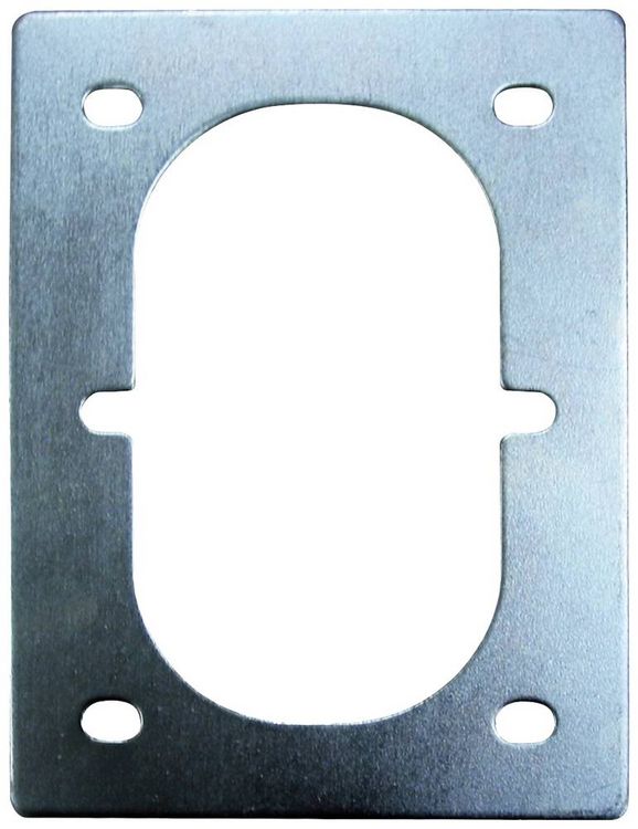 Produktbild: HP Autozubeh&ouml;r 25273 Gegenplatte Zurr-Ring (L x B x H) 12.5 x 16.5 x 0.3mm