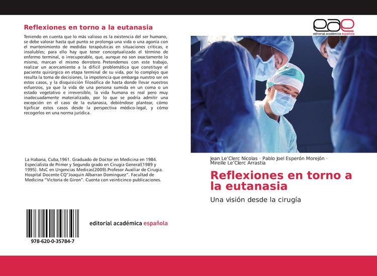 Produktbild: Reflexiones en torno a la eutanasia