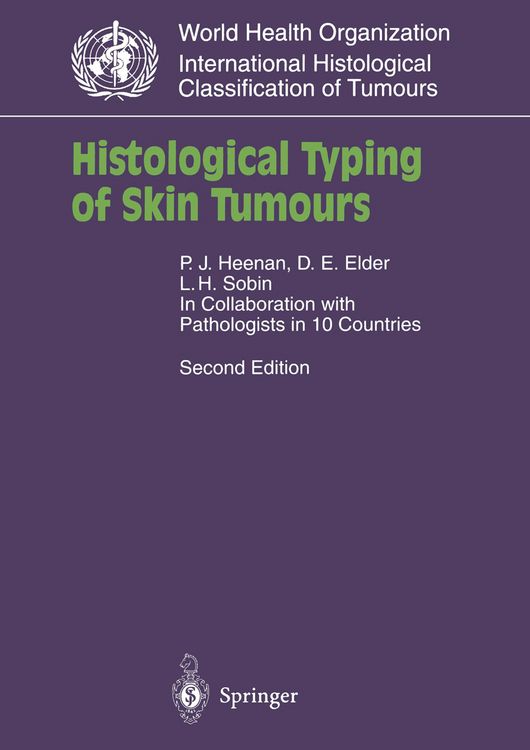 Produktbild: Histological Typing of Skin Tumours