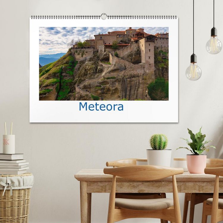 Produktbild: Meteora - Dem Himmel so nah (Wandkalender 2026 DIN A2 quer), CALVENDO Monatskalender
