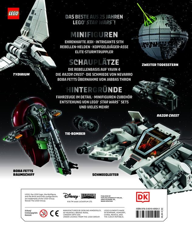 Produktbild: LEGO&reg; Star Wars&trade; Lexikon der Figuren, Raumschiffe und Droiden