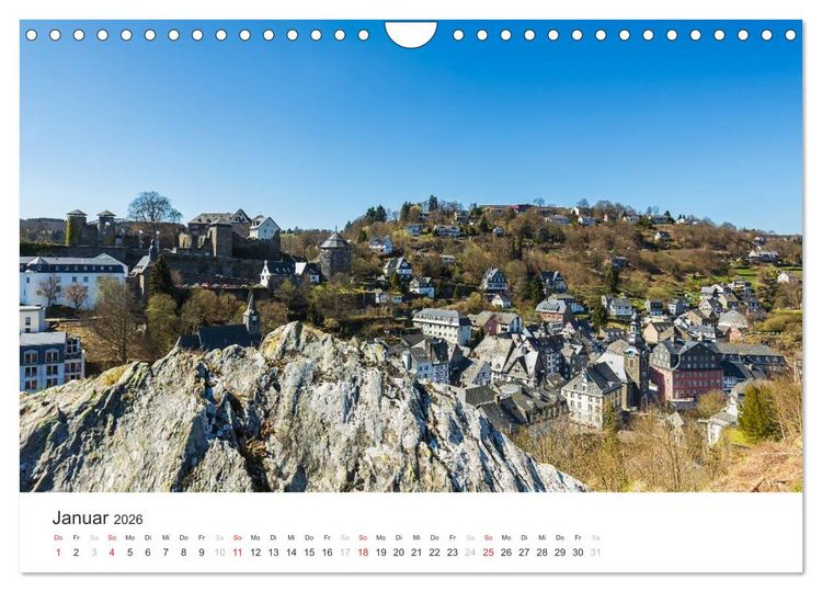 Produktbild: Blicke in die Eifel (Wandkalender 2026 DIN A4 quer), CALVENDO Monatskalender