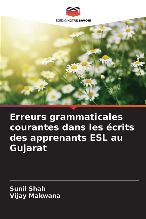Produktbild: Erreurs grammaticales courantes dans les &eacute;crits des apprenants ESL au Gujarat