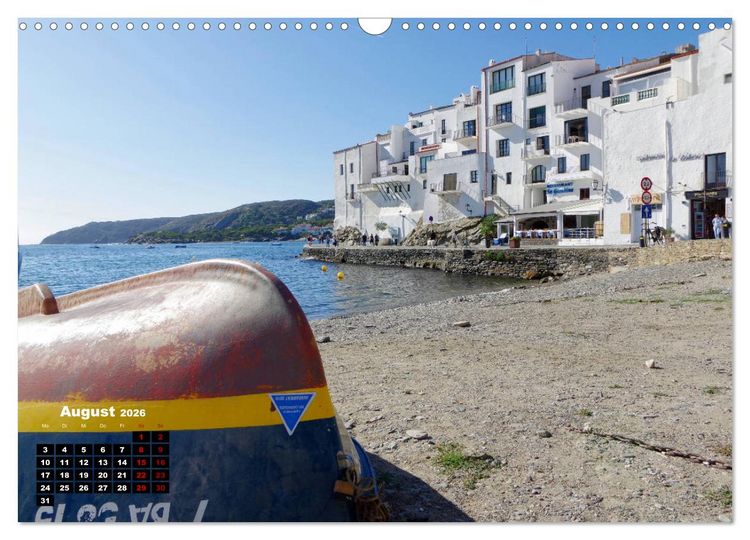 Produktbild: Cadaqu&eacute;s - Perle der Costa Brava (Wandkalender 2026 DIN A3 quer), CALVENDO Monatskalender