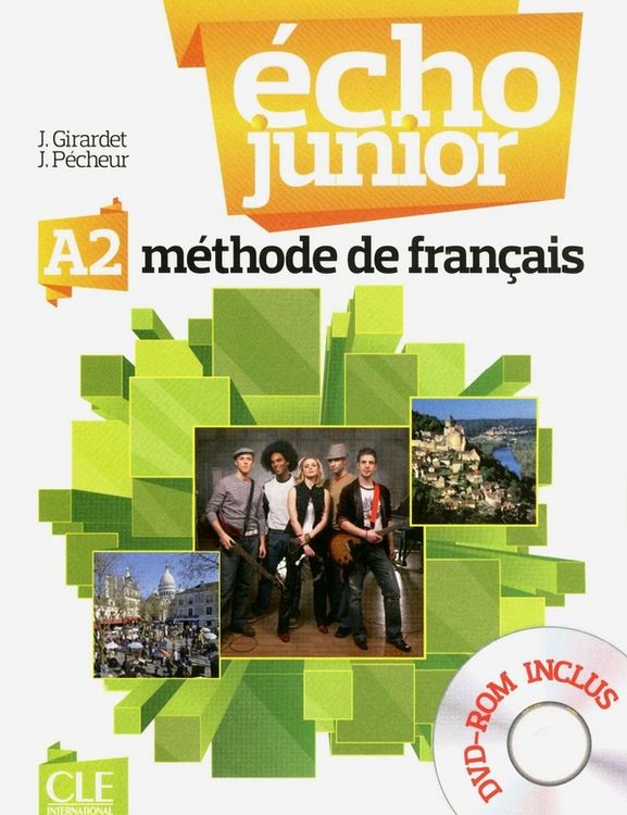 Produktbild: Girardet, J: Echo Junior A2 Podrecznik z plyta DVD ROM