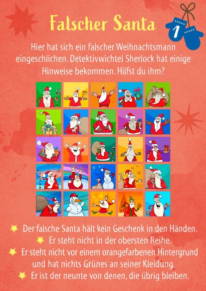 Produktbild: R&auml;tseladventskalender for Kids 3