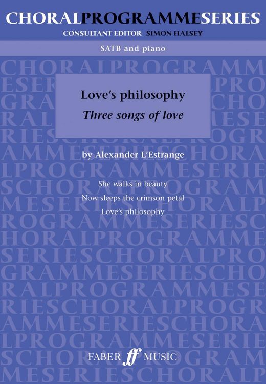 Produktbild: L'Estrange, A: Love's Philosophy