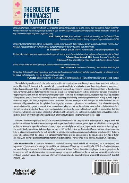 Produktbild: The Role of the Pharmacist in Patient Care