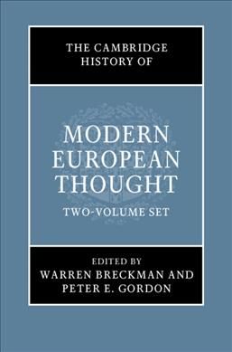 Produktbild: The Cambridge History of Modern European Thought 2 Volume Hardback Set