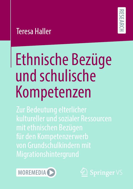 Produktbild: Ethnische Bez&uuml;ge und schulische Kompetenzen