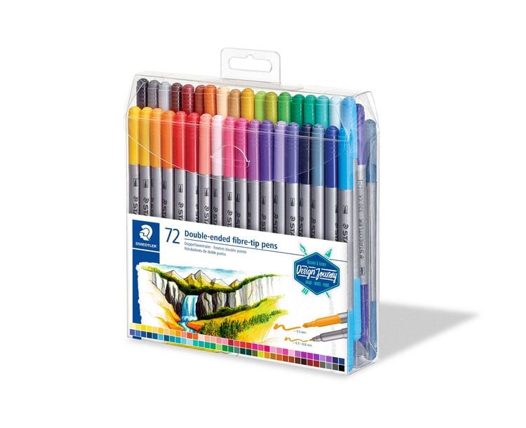 Produktbild: STAEDTLER Doppelfasermaler 72er Set