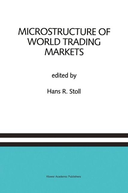 Produktbild: Microstructure of World Trading Markets
