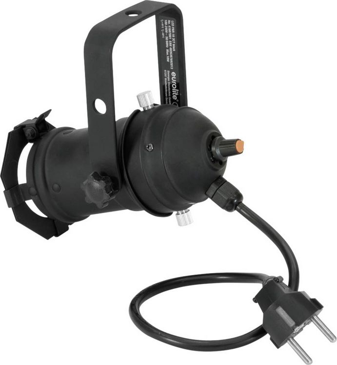 Produktbild: Eurolite LED PAR-16 3CT sw LED-PAR-Scheinwerfer