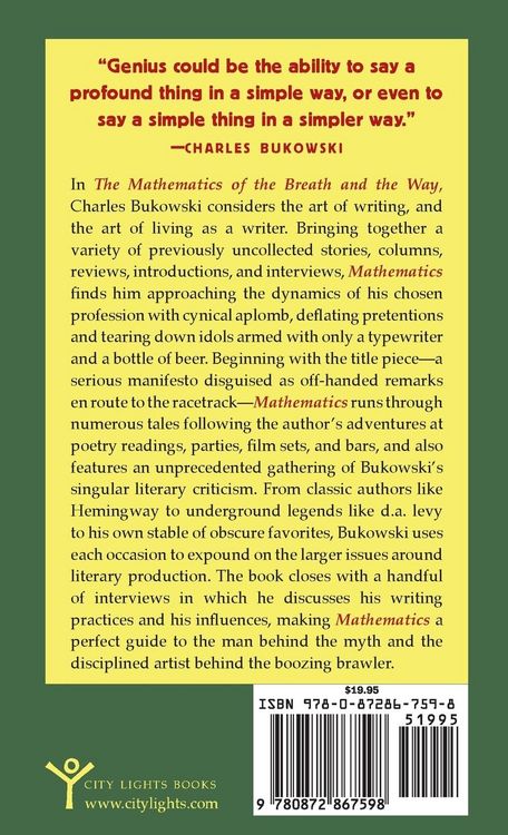 Produktbild: The Mathematics of the Breath and the Way