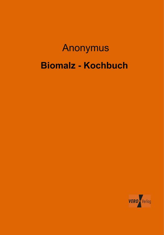 Produktbild: Biomalz - Kochbuch
