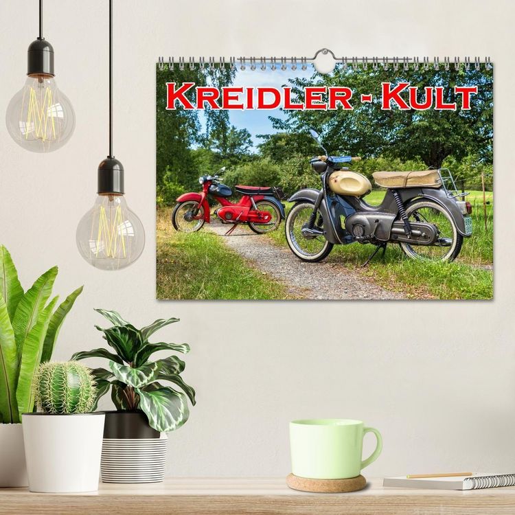 Produktbild: Kreidler-Kult (Wandkalender 2027 DIN A4 quer), CALVENDO Monatskalender