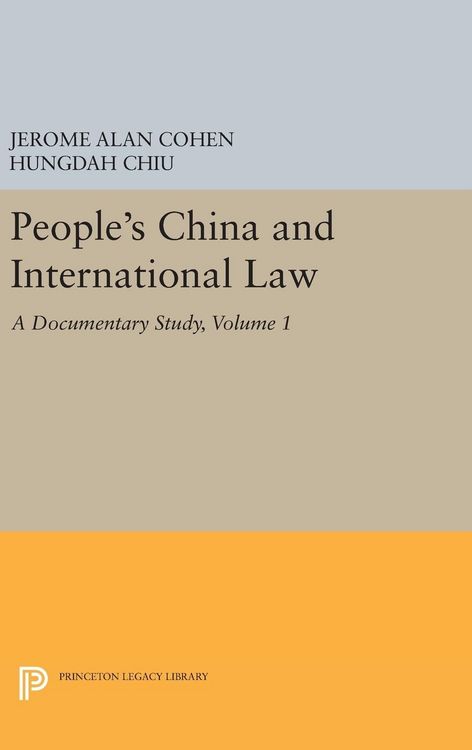 Produktbild: People's China and International Law, Volume 1