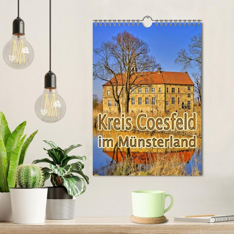 Produktbild: Kreis Coesfeld im M&uuml;nsterland (Wandkalender 2026 DIN A4 hoch), CALVENDO Monatskalender