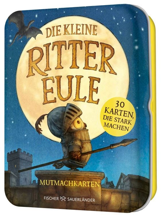 Produktbild: Die kleine Rittereule Mutmachkarten