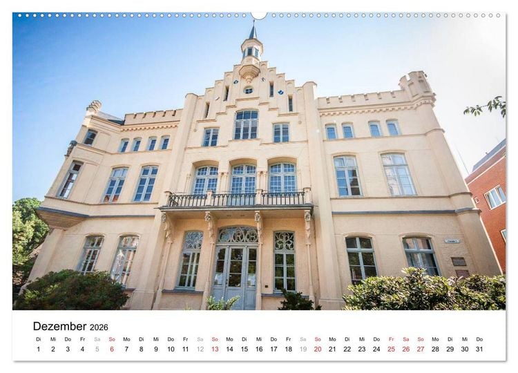 Produktbild: L&uuml;beck - Das Tor zur Ostsee (hochwertiger Premium Wandkalender 2026 DIN A2 quer), Kunstdruck in Hochglanz