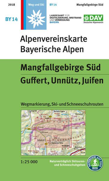 Produktbild: Mangfallgebirge S&uuml;d - Guffert, Unn&uuml;tz, Juifen