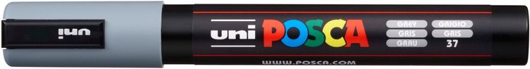 Produktbild: uni-ball Marker uni POSCA PC-5M grau