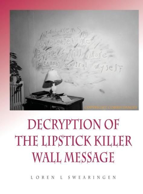Produktbild: Decryption of the Lipstick Killer Wall Code