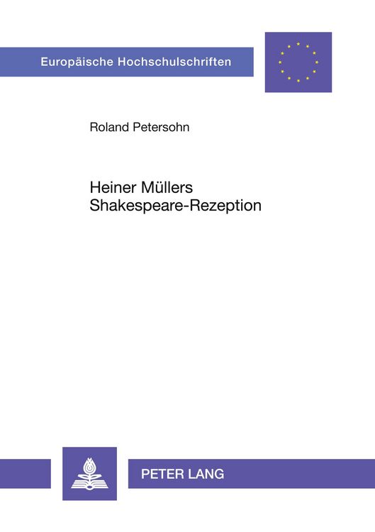 Produktbild: Heiner M&uuml;llers Shakespeare-Rezeption