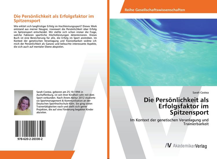 Produktbild: Die Pers&ouml;nlichkeit als Erfolgsfaktor im Spitzensport