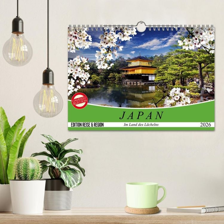 Produktbild: Japan. Im Land des L&auml;chelns (Wandkalender 2026 DIN A4 quer), CALVENDO Monatskalender