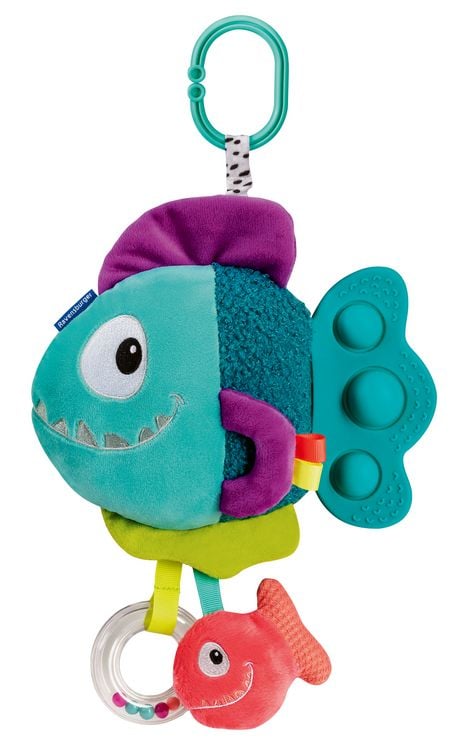 Produktbild: Play+ Pop-it Piranha (blau) - ab 0 Monate